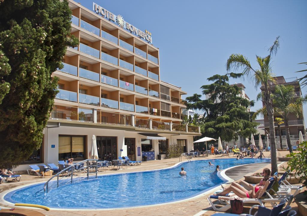 Hotel Bon Repos Calella Exteriör bild