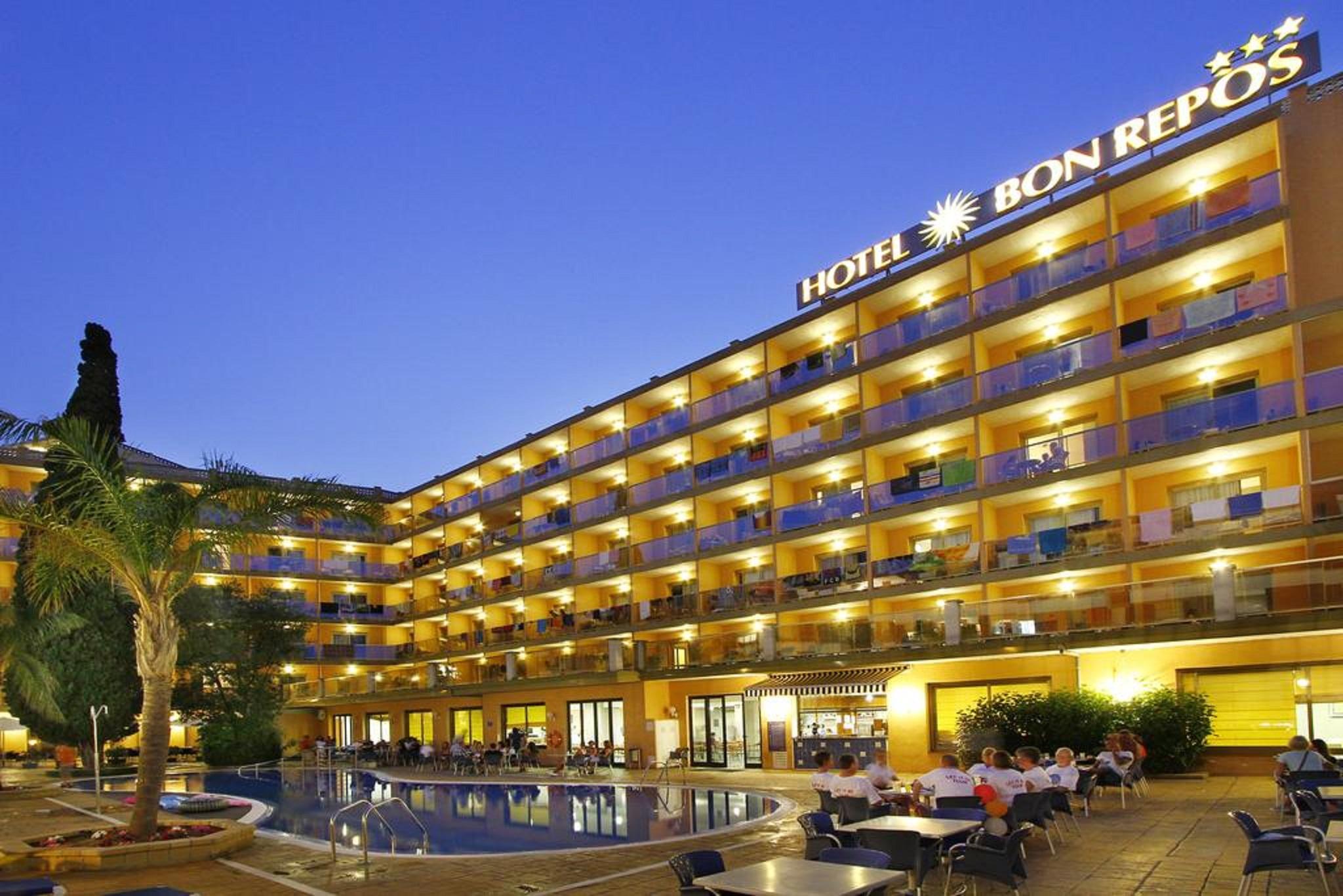 Hotel Bon Repos Calella Exteriör bild